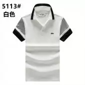 best lacoste t-shirt cheap polo sport color block blanc